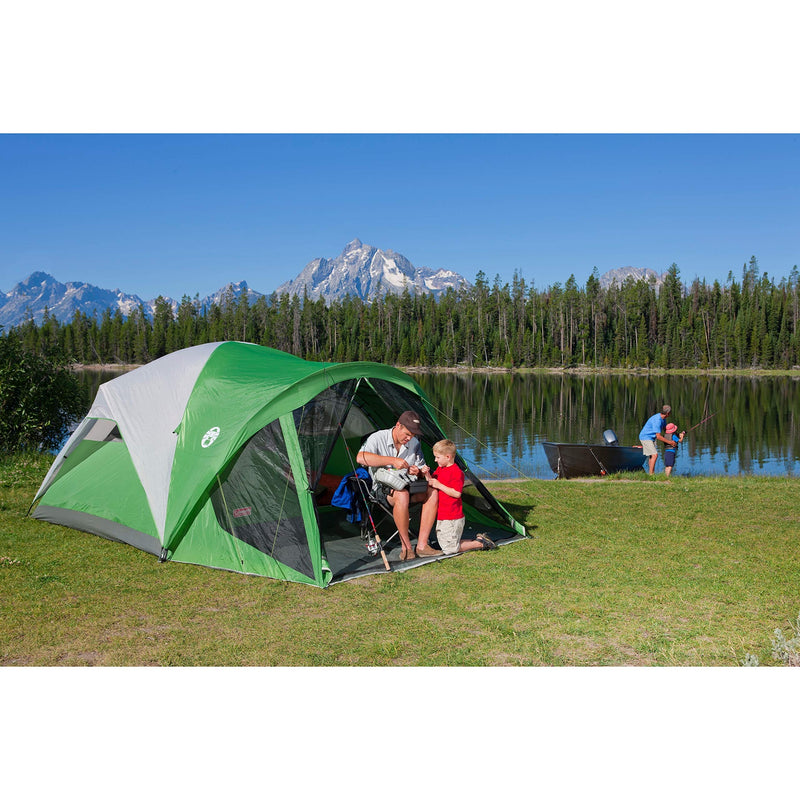 Coleman Evanston Screened 6-Person Camping Tent with Porch