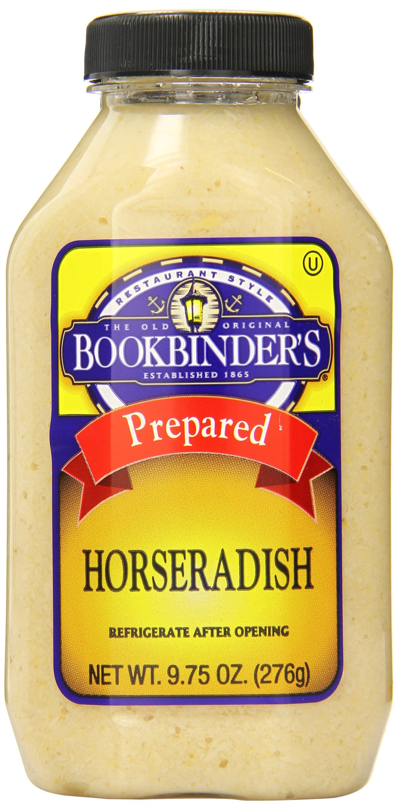 Bookbinder's Restaurant Style Horseradish 9.75 Ounce Pack of 9