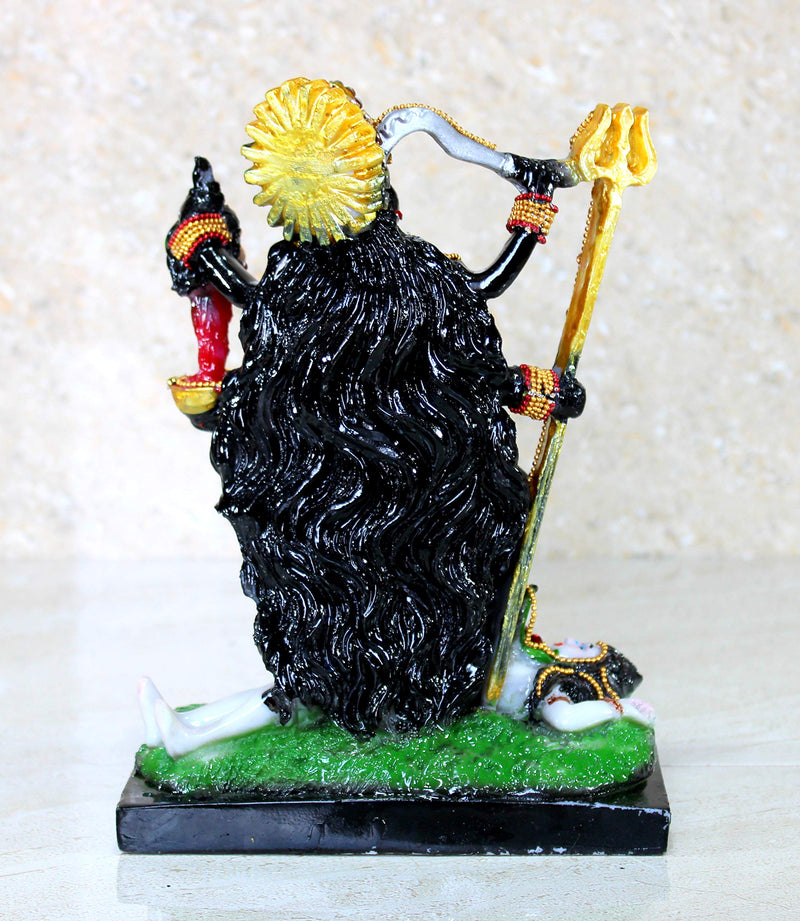 eSplanade Resin Kali MATA Murti Idol Statue Sculpture (8.5" Inch high)