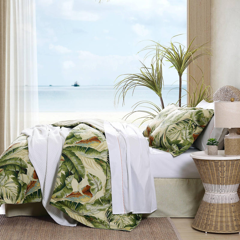 Tommy Bahama California King Cotton Sateen Comforter Set