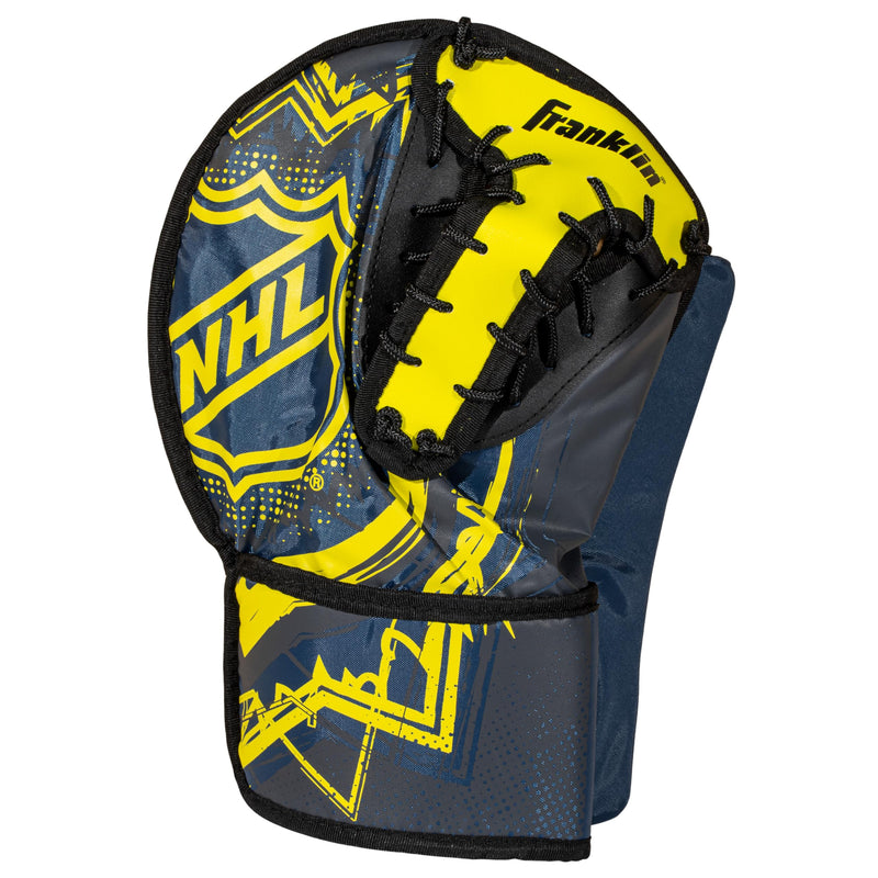 Youth Street Hockey Goalie Pads Set - Medium Black/Yellow