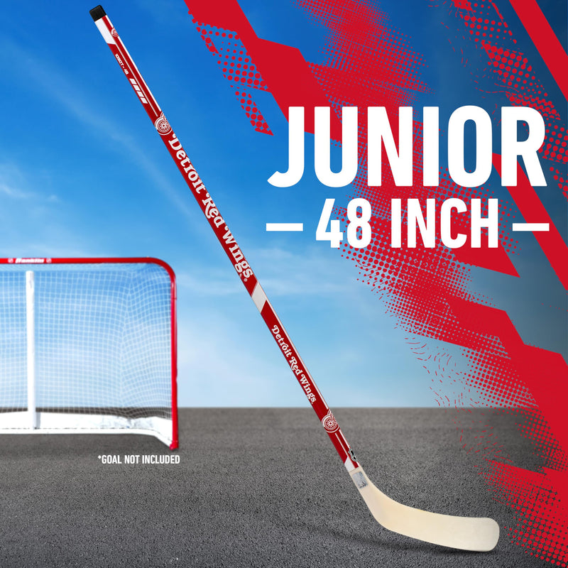 Detroit Red Wings NHL Junior Left Street Hockey Stick 48"