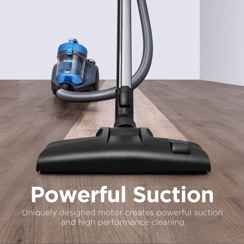 Eureka Whirlwind Bagless Canister Vacuum Multi Surface Cleaning