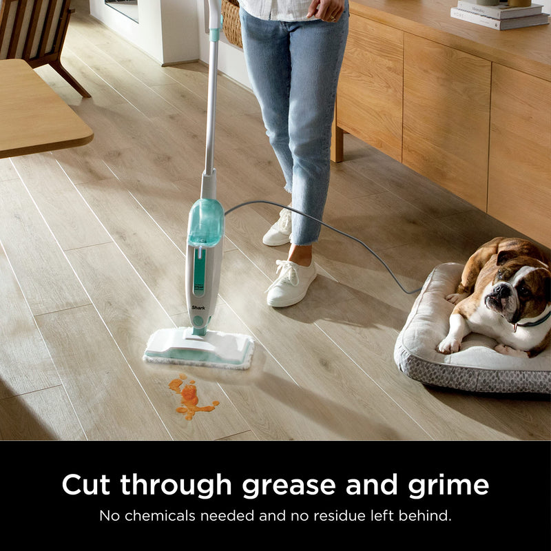 Shark S1000 Steam Mop with Washable Pads for Hard Floors