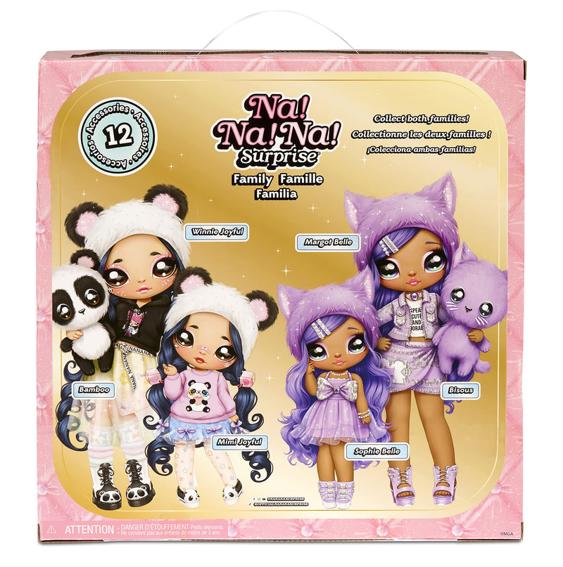 Na Na Na Surprise Family Dolls Set: Margot & Sophie with Pet