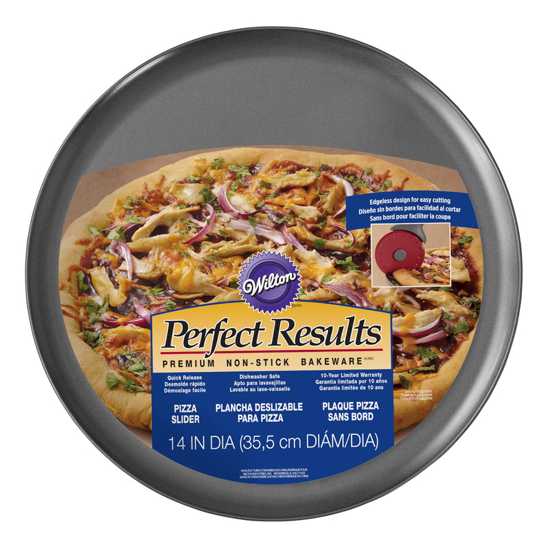 Wilton 14-Inch Non-Stick Pizza Pan for Perfect Baking