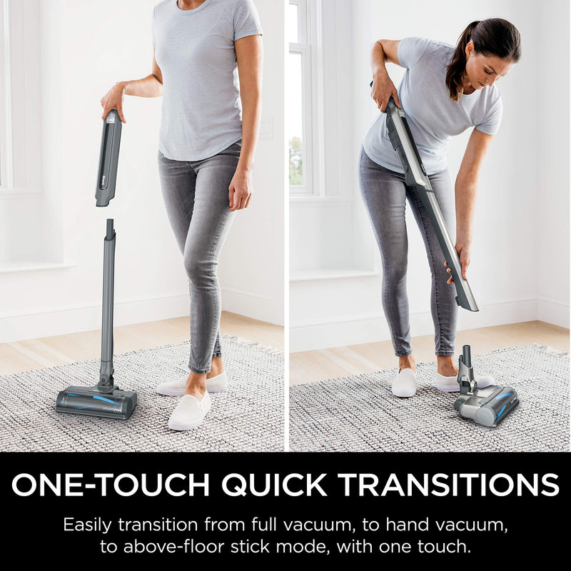 Shark Ws632 Wandvac System Ultra Lightweight Stick Vacuum Boost Mode Slate Grey