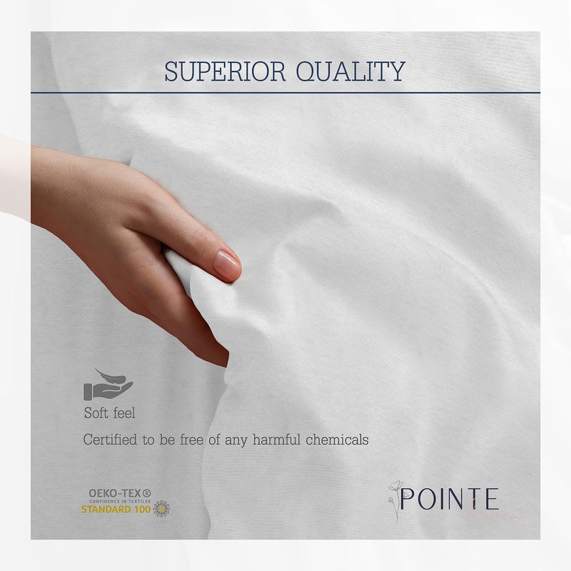 Navy Snowflakes Cotton Flannel Deep Pocket Sheet Set - Cal King