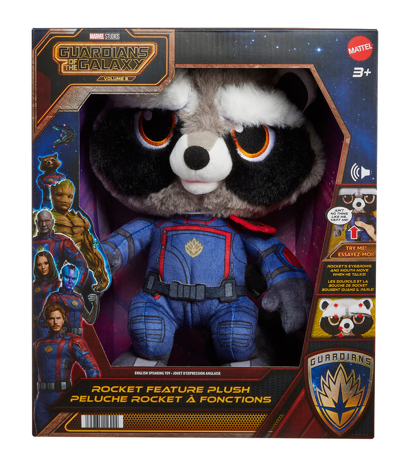 Rocket Raccoon Plush with Sounds and Expressions