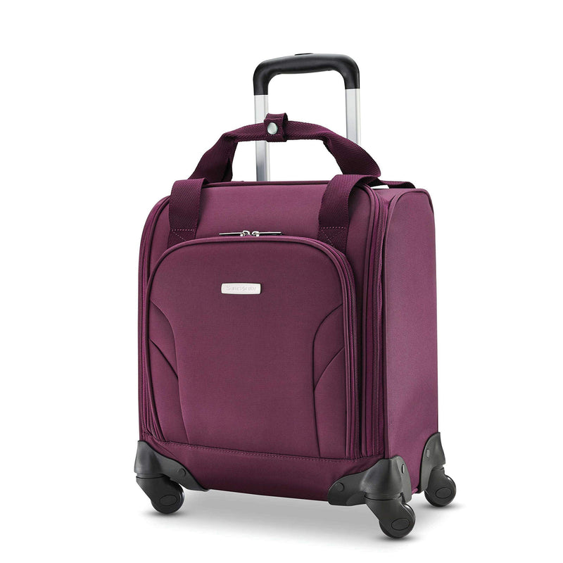 Underseat Purple Carry-On Spinner with USB by Samsonite