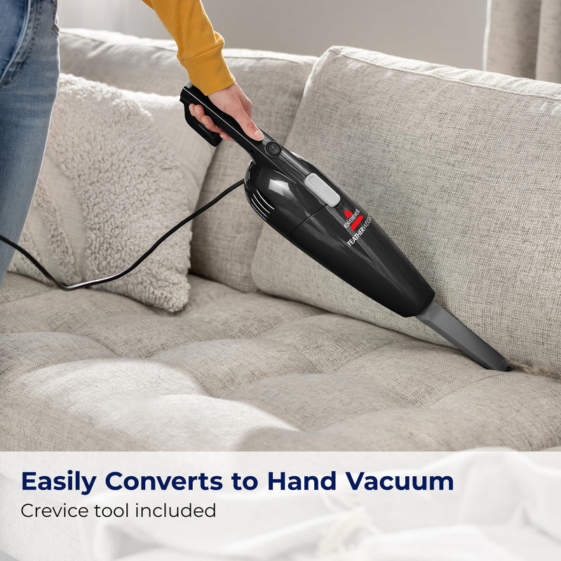 Bissell Featherweight Stick Vacuum with Crevice Tool, Black