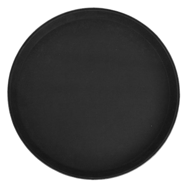 Winco 16-Inch Round Non-Slip Fiberglass Serving Tray