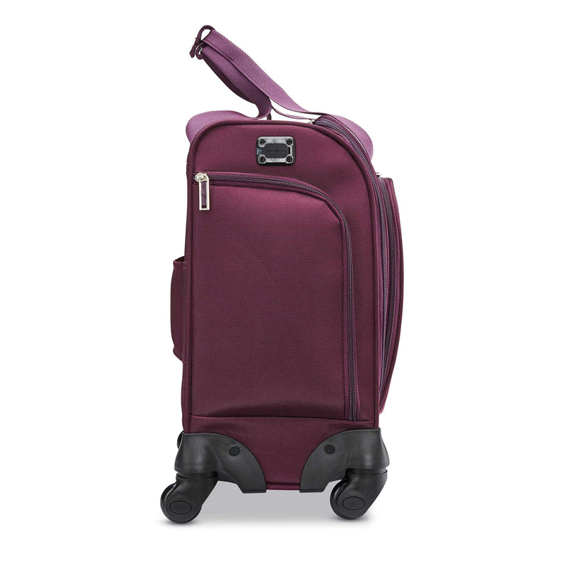 Underseat Purple Carry-On Spinner with USB by Samsonite