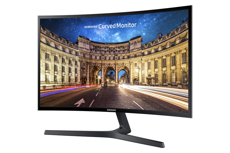 Samsung 23.5 Cf396 Curved Monitor Amd Freesync 4ms Response Time Black