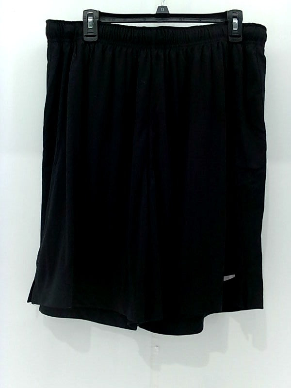 Nike Men's Dri FIT Training Shorts Black White XXLarge