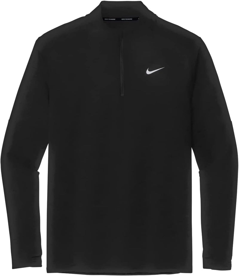 Nike Men's Black Dri-Fit Element Half Zip Running Top X-Large