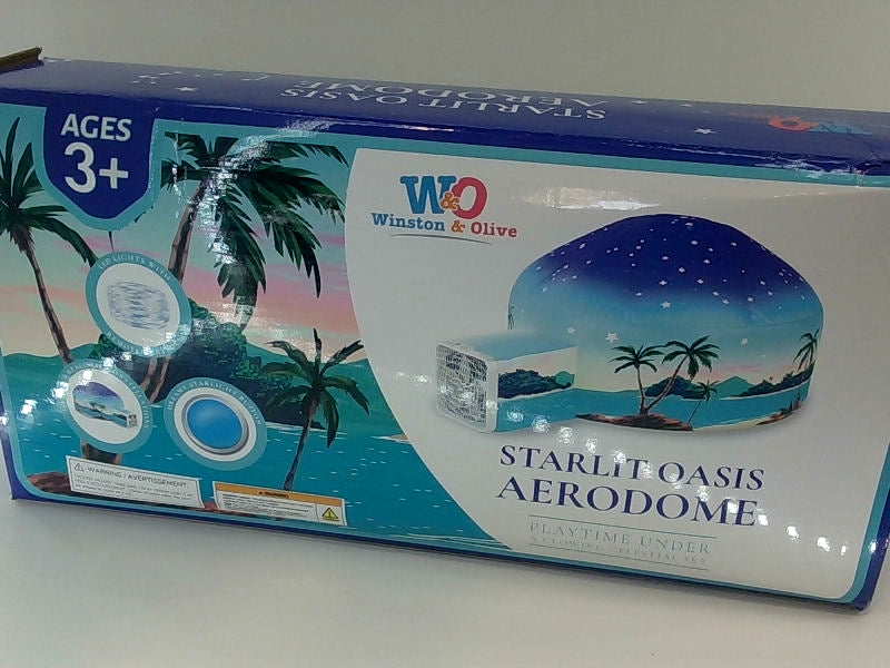 Starlit Oasis Inflatable Aerodome - Home Decorative Accessory