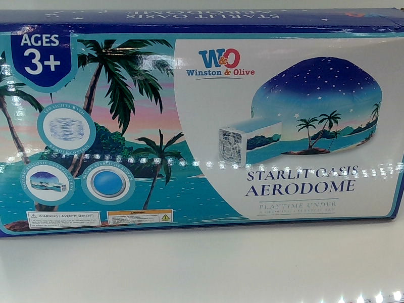 Starlit Oasis Inflatable Aerodome - Home Decorative Accessory