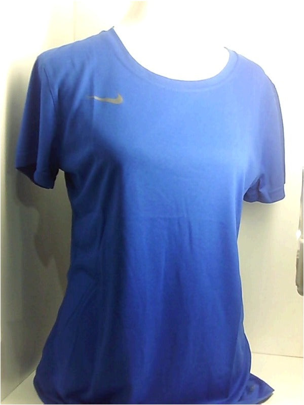 Nike Womens Dri-Fit Legend Tee Sleeve Top Color Royal Blue Size Medium