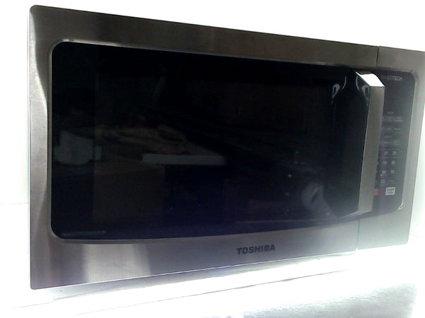 Toshiba Invertech Countertop Microwave Oven Black & Silver