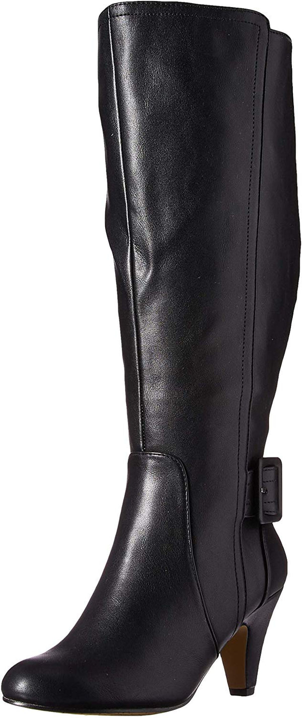 Bella Vita Women Troy II Wide Calf Boot Knee High Black 6 Wide US Pair of Shoes