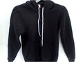 F498 Womens Sweatshirt Regular Long Sleeve Pullover Color Black Size XX-Small