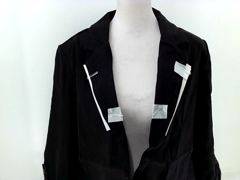 Chico's Women's Black 3 or 4 Sleeve Blazer Large Jacket