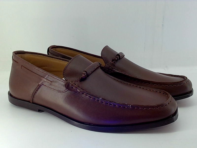 Men's Brown Tassel Loafer Moccasins - Size 7