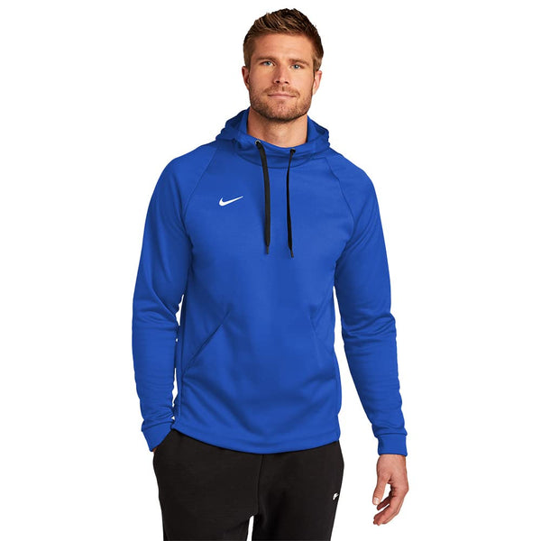 Mens Nike Therma Pullover Hoodie Color Royal Size Medium