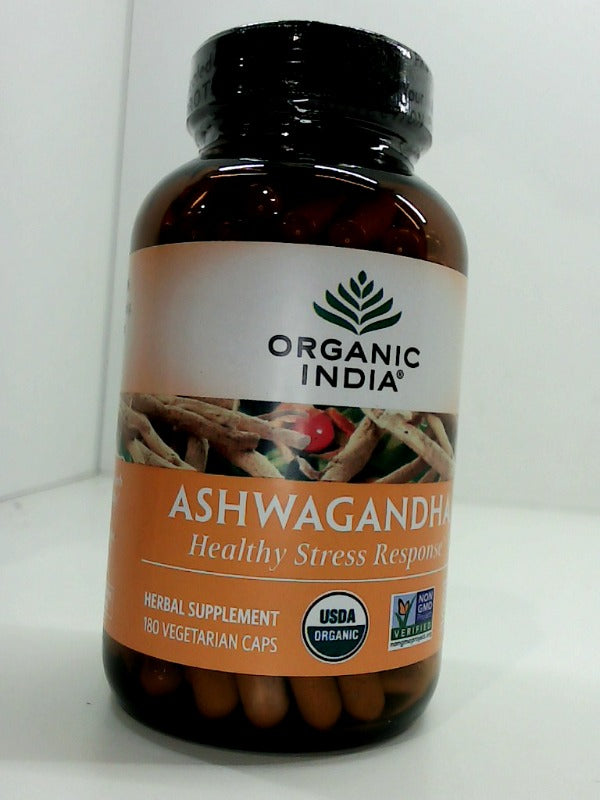 Organic India Ashwagandha Capsules Organic Ashwagandha Supplement