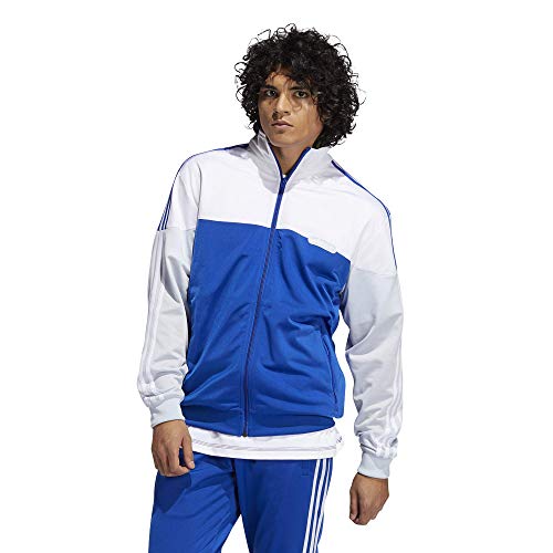 Adidas Originals Men's Firebird Track Top - Blue/White, Small