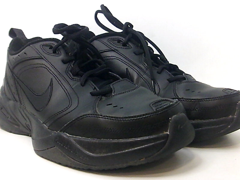 Nike Air Monarch Iv Men's Black Running Sneakers Size 11 Pair of Shoes