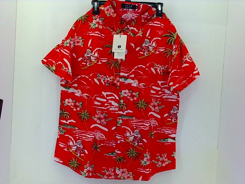 Men's Hawaiian Short Sleeve Shirt Medium Shirt