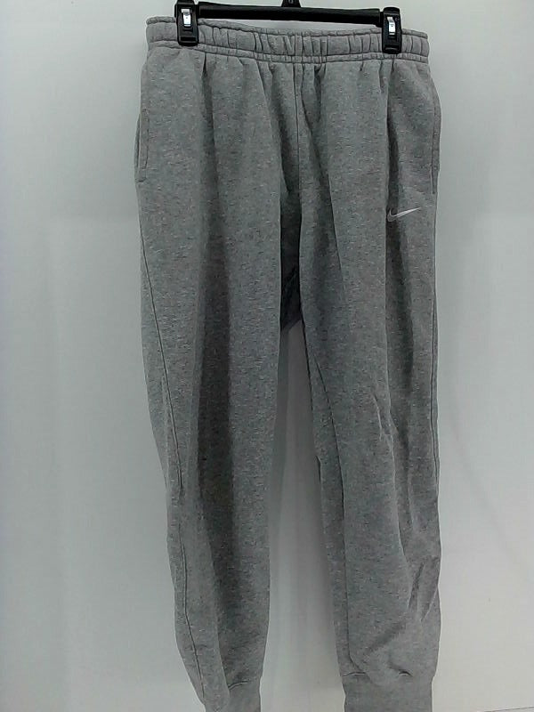 Nike Men's Medium Light Grey Training Jogger Pants