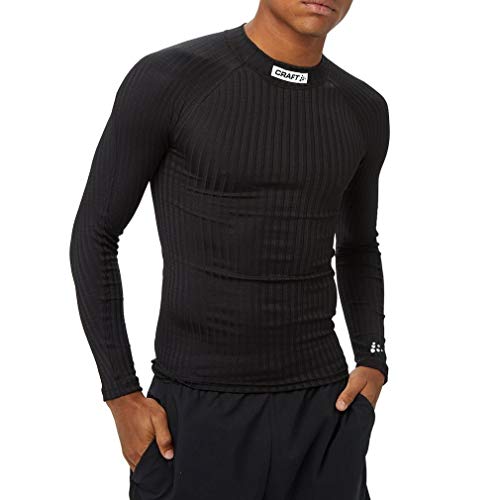 Men's X-Large Active Extreme Baselayer Long Sleeve Shirt - Black