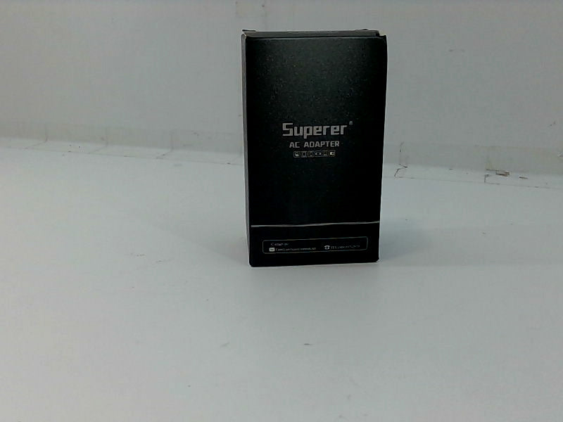Superer AC Adapter Power Supply Charger - Black