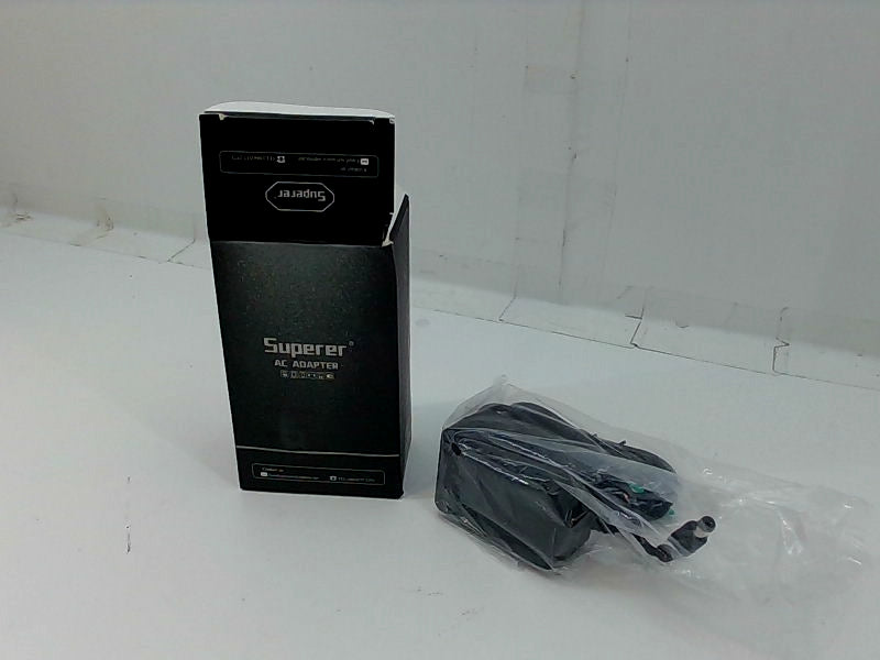 Superer AC Adapter Power Supply Charger - Black