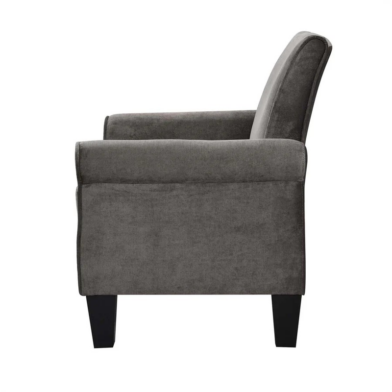 Linen fabric Accent Armchair for Reading