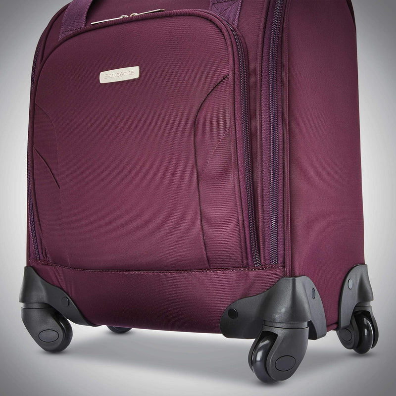 Underseat Purple Carry-On Spinner with USB by Samsonite