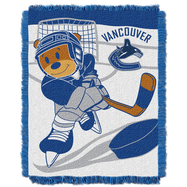 Vancouver Canucks Baby Throw Blanket 36 x 46 Multicolor