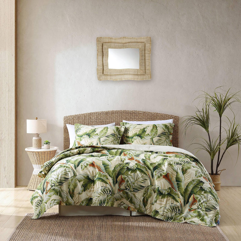 Tommy Bahama California King Cotton Sateen Comforter Set