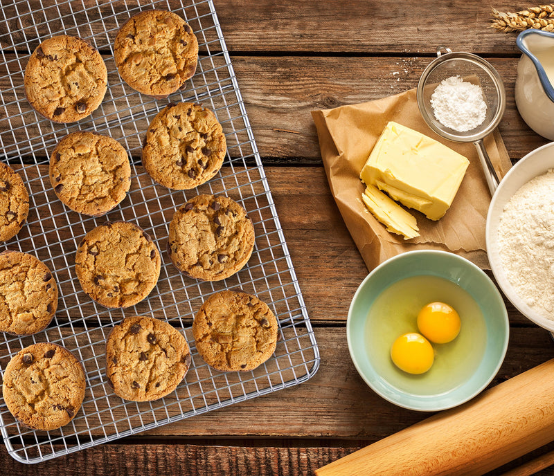 Professional Baking Cooling Rack for Even Baking 10 x 18 Inches