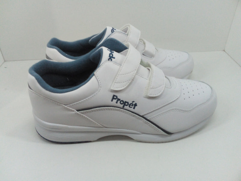 Propét Women Tour Walker Strap Sneaker WhiteBlue 10.5 Pair Of Shoes