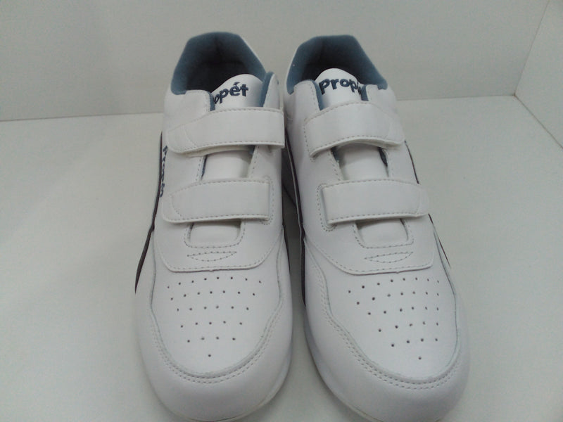 Propét Women Tour Walker Strap Sneaker WhiteBlue 10.5 Pair Of Shoes