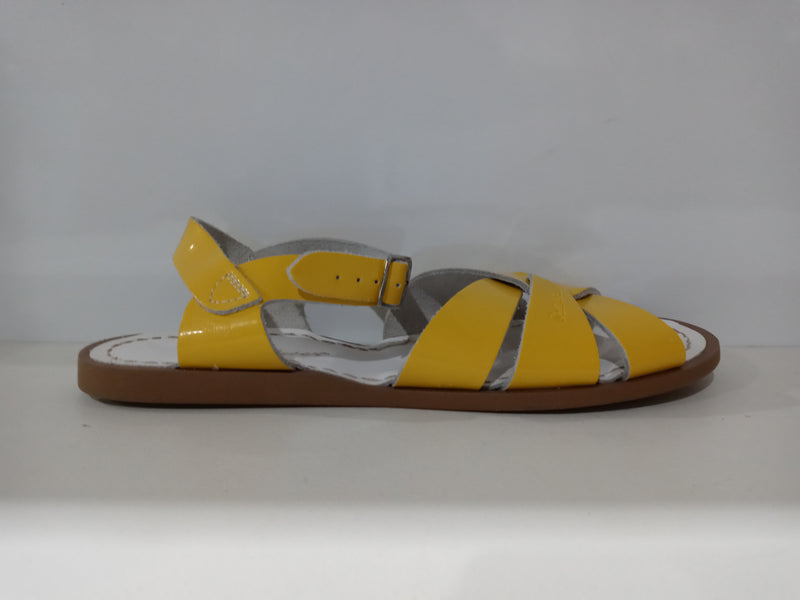 Salt-Water Style 800 Original Sandal,Shiny Yellow, 7 M US Big Kid / 9 B(M) US Women