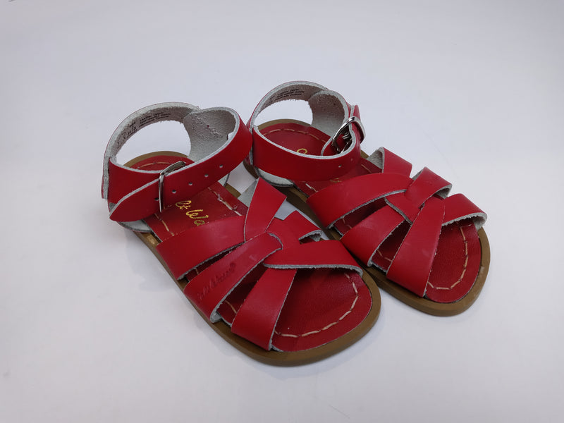 Salt Water Sandals by Hoy Shoe Kid Women's Red 7 M Us Toddler Pair of Shoes
