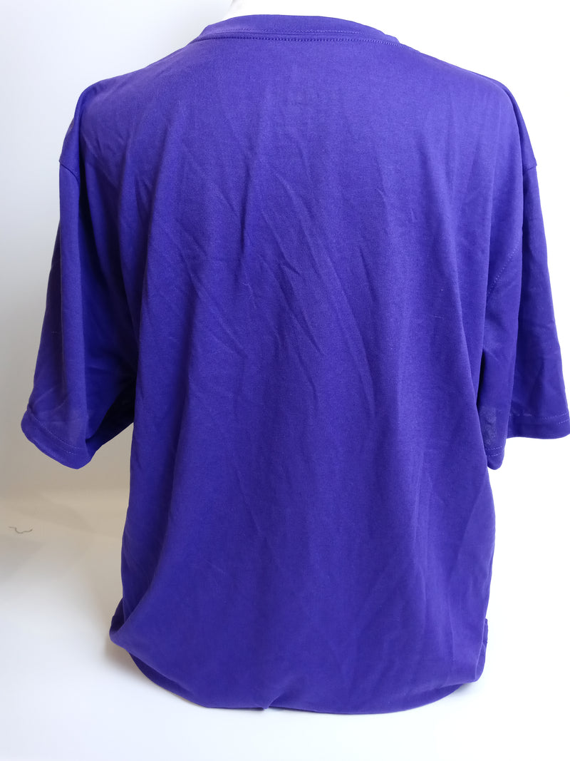 Nike Mens Athletic Active Dri-Fit Tee Shirt Large Purple