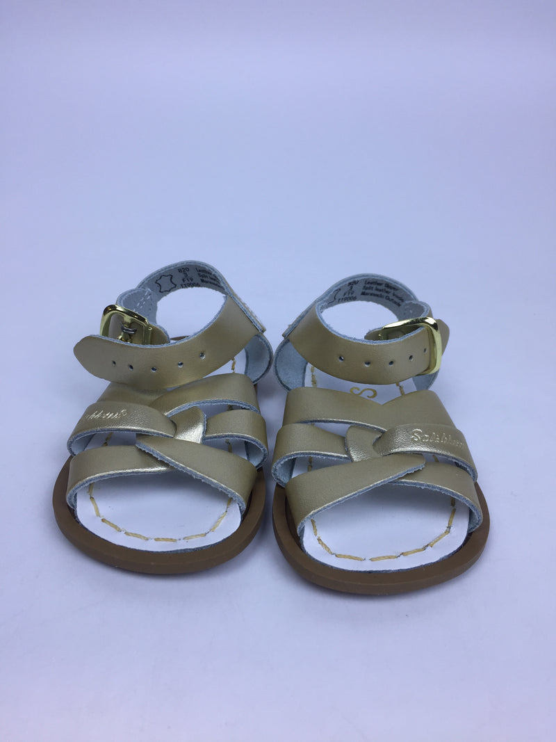 Salt Water Sandals by Hoy Shoe Original Sandal Gold 4 M Us Pair of Shoes