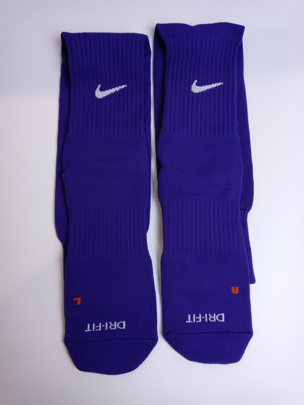 Nike Classic II Cushion Over-the-Calf Socks Court nkSX5728 545 (Purple/White, X-Large)