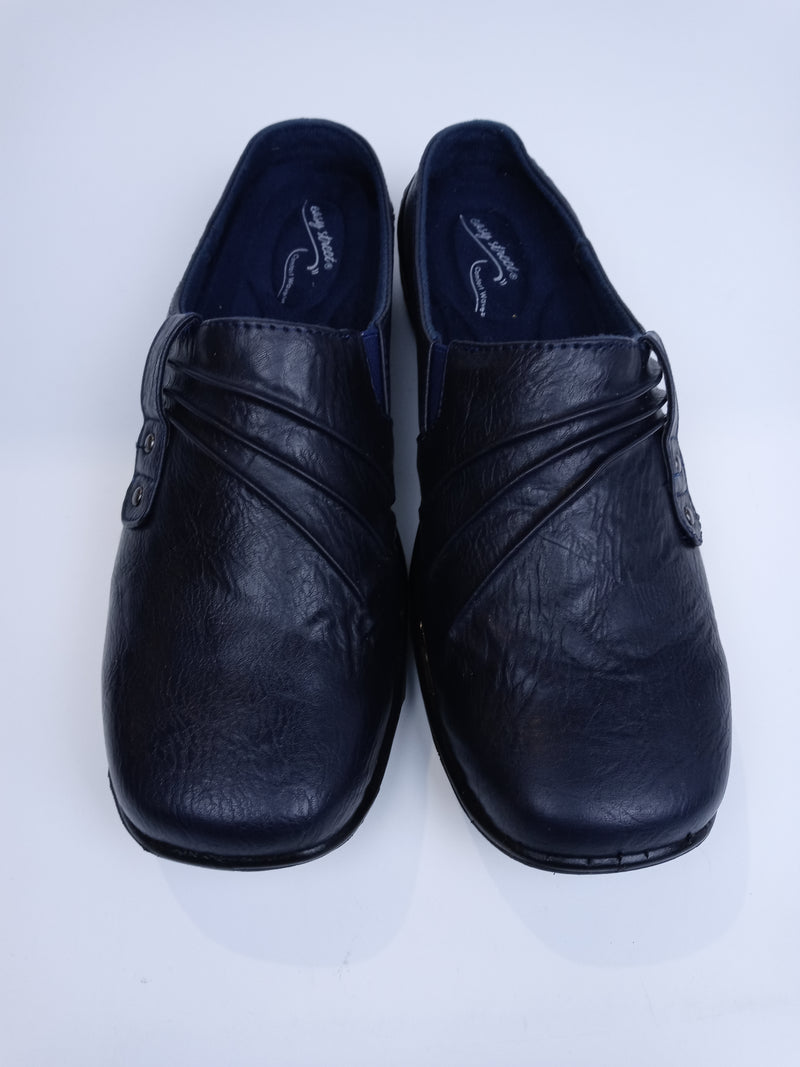 Easy Street Women's Holly Mule Navy 9.5 W US Pair of Shoes